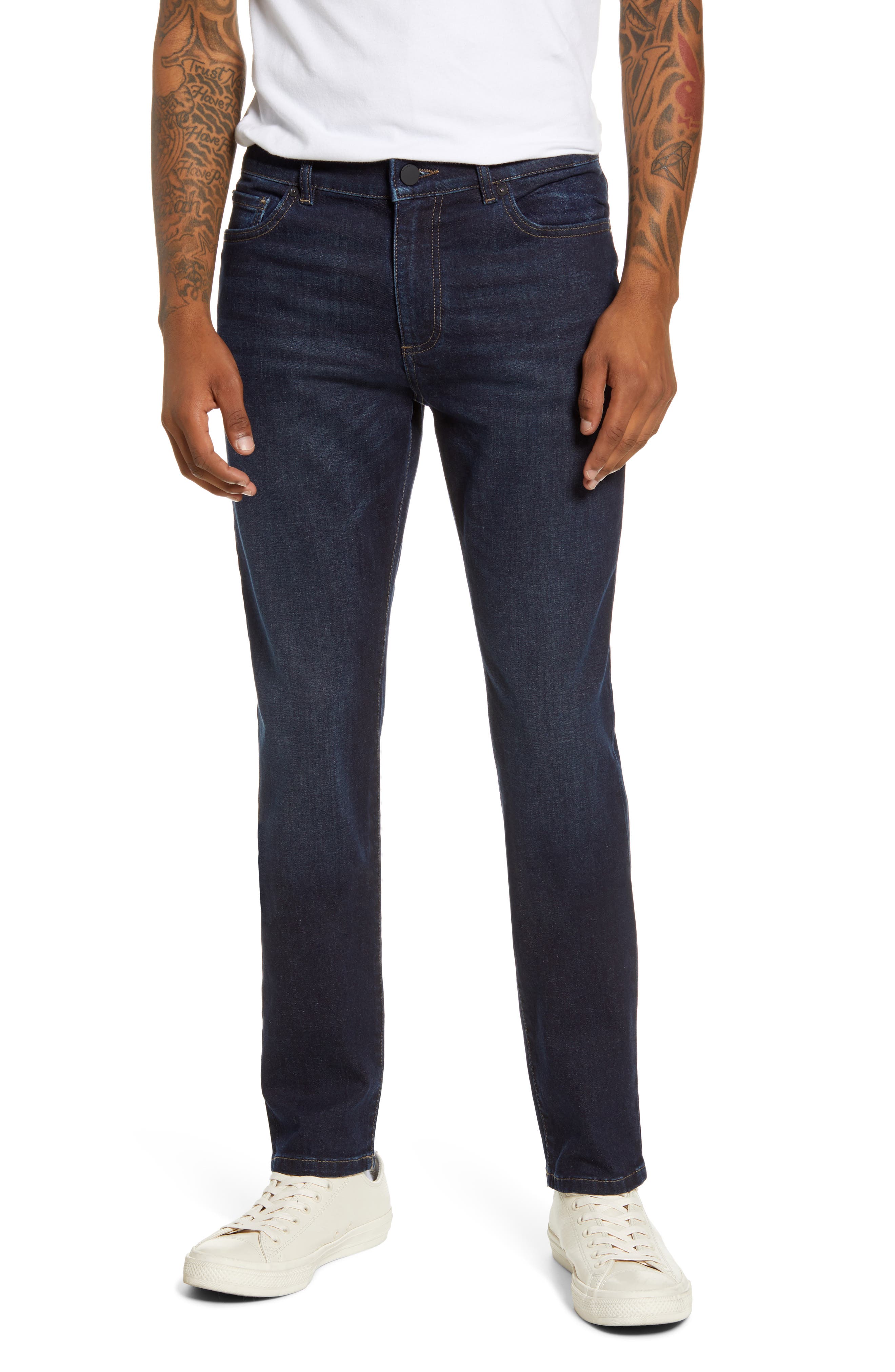 DL1961 Mens Cooper Relaxed Skinny Fit Jean in Nomad 